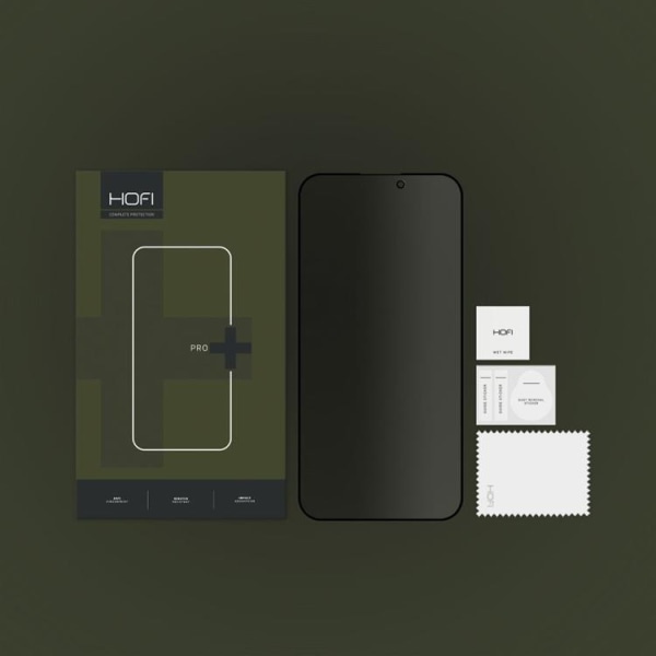 Hofi iPhone 15 Plus Karkaistu lasi Näytönsuoja Anti Spy Privacy