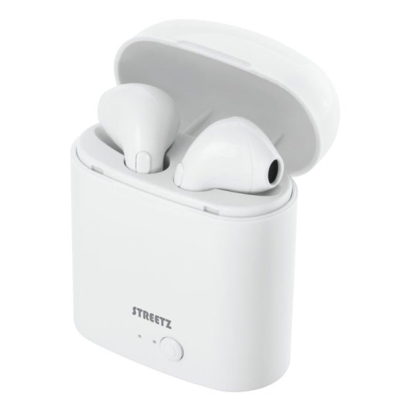 Streetz TWS-0008 True Wireless Grand semi-in-ear, Case, Wht