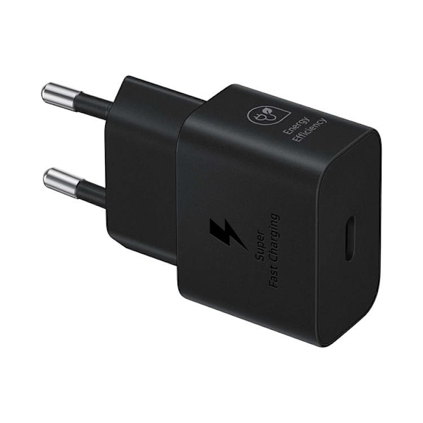 Samsung Väggladdare 25W SFC GaN med USB-C Kabel - Svart
