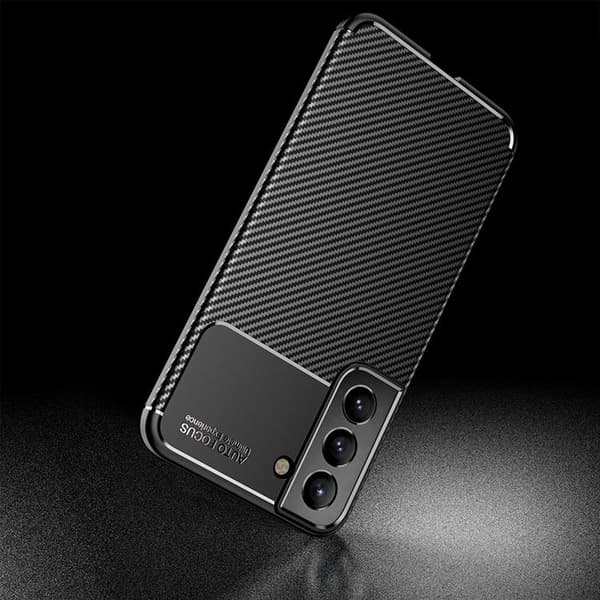Hiilikuitusuojus Galaxy S22 Plus 5G - Musta Black
