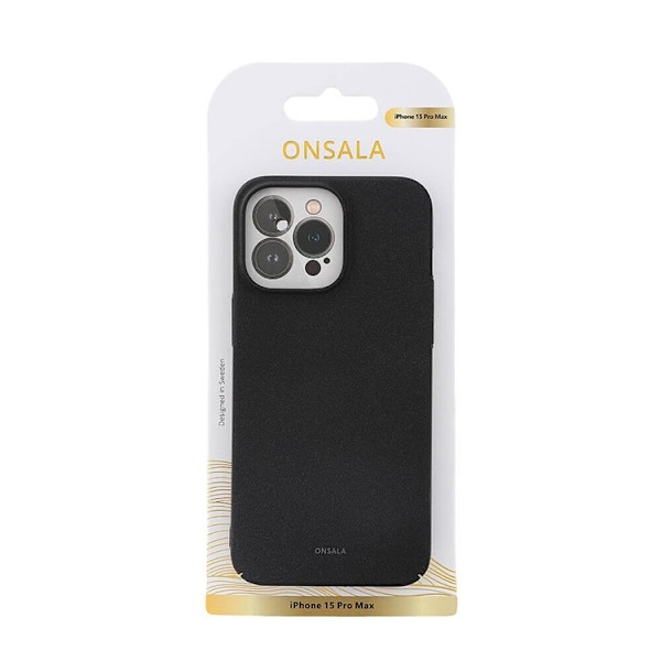 Onsala iPhone 15 Pro Max Mobilskal Slim UltraBurst - Svart Svart