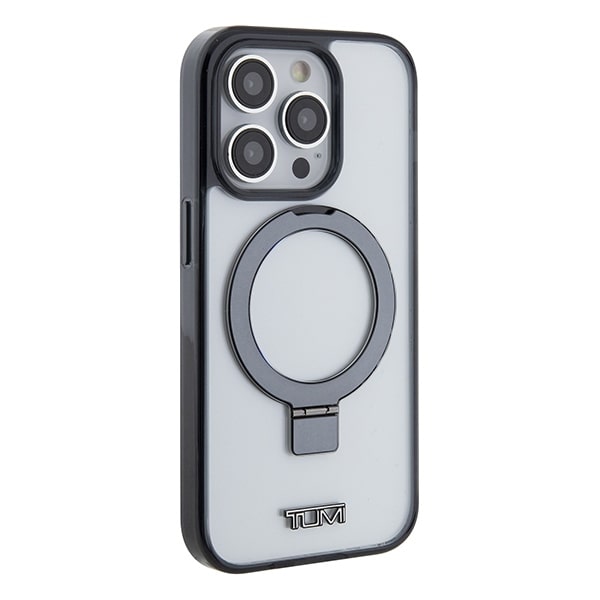 Tumi Mobilskal till iPhone 15 Pro MagSafe Transparent Ring Stand - Vit