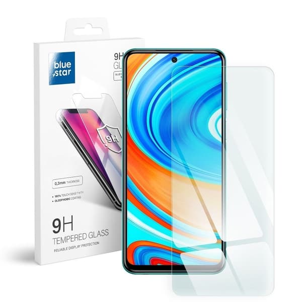 Blue Star Xiaomi Redmi Note 9S/9 Pro Karkaistu lasi näytönsuoja