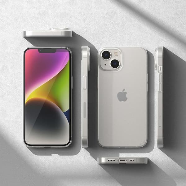 Ringke iPhone 14 Plus Skal Slim Ultra Thin - Semi Transparent Transparent