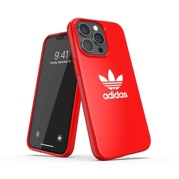 Adidas Trefoil Suojakuori iPhone 13/13 Pro Scarlet -puhelimelle