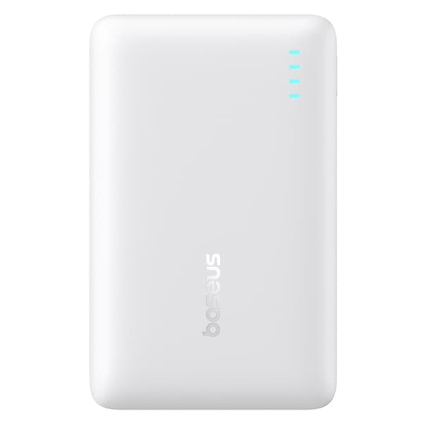 Baseus Powerbank 10000 mAh 22.5W USB-C USB-A - Vit