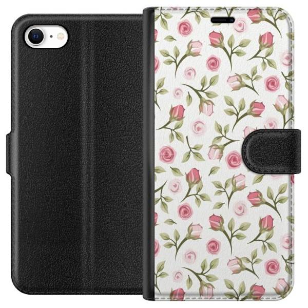 Plånboksfodral till Apple iPhone 6s med Blommigt