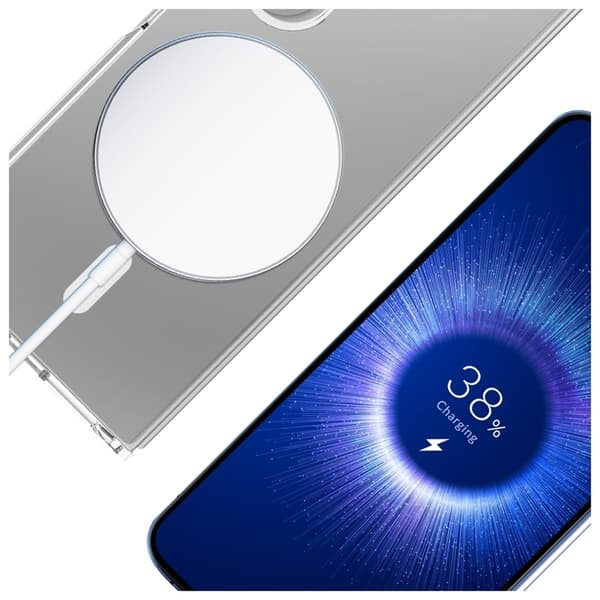 3MK Mobilskal till Galaxy Z Fold 7 MagSafe Armor - Transparent Vit