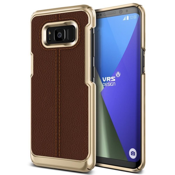 Verus Simpli Mod Cover til Samsung Galaxy S8 - Brun Brown