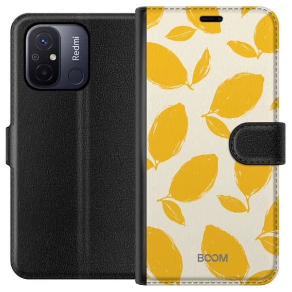 Plånboksfodral till Xiaomi Redmi 12C med Lemon Breeze