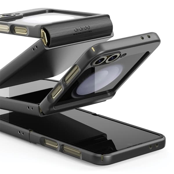 Araree Telefontaske til Galaxy Z Flip 6 Magsafe Aero Flex - Sort Black