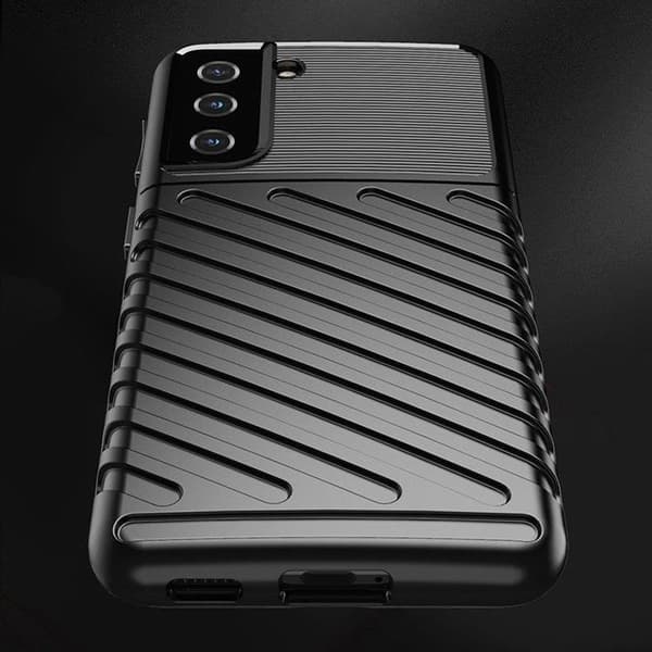 Galaxy S23 Plus Skal Thunder Armor Silicone - Sort Black