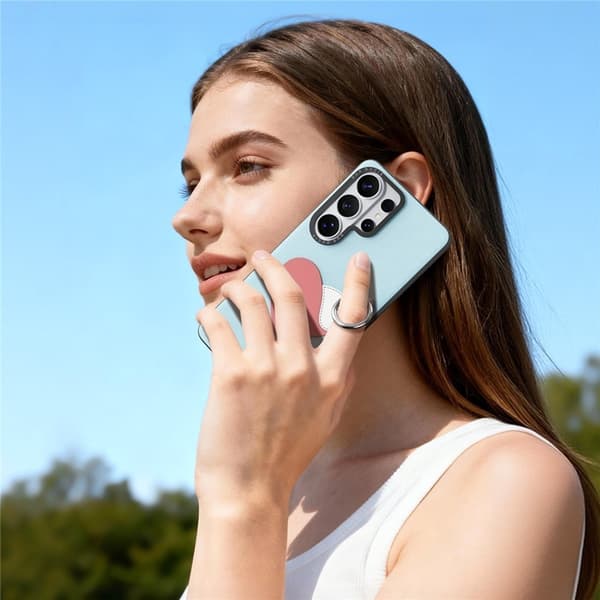 DUX DUCIS Mobilskal till Galaxy S26 Ultra Ringhållare/Handledsrem Luvy Series Blå