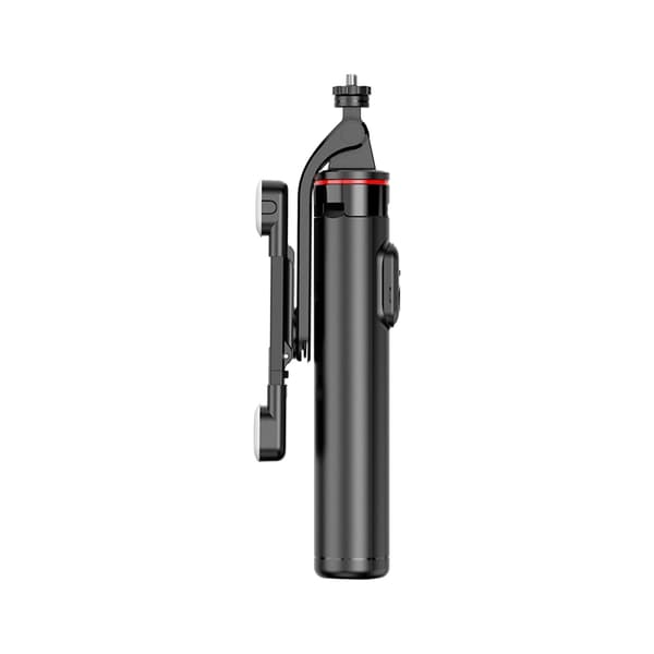 Selfiestick Teleskopstativ 1.3m Med Dubbel Lampa