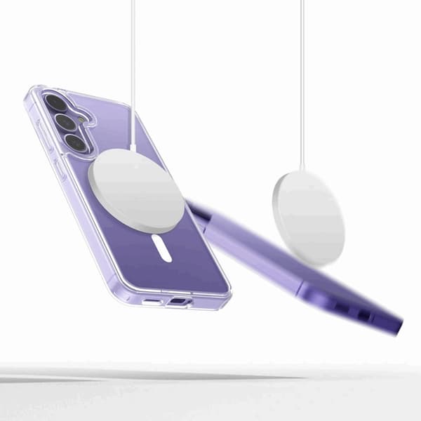 Tech-Protect telefonetui til Galaxy A56 5G Magsafe Flexair Hybrid - Klar Transparent