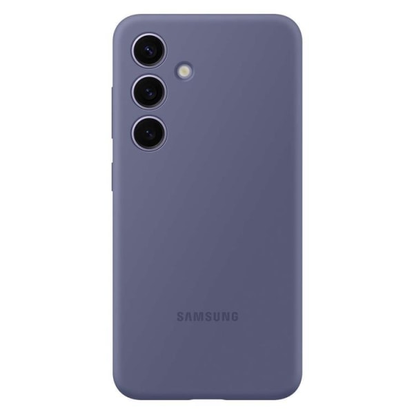 Samsung Galaxy S24 Plus matkapuhelinsuoja silikoni - violetti