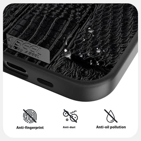 ABEEL Mobilskal till iPhone 16e MagSafe Äkta Läder Grön