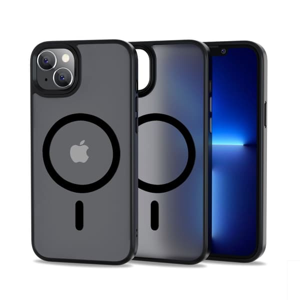 Tech-Protect iPhone 14 Skal Magsafe Magmat - Matte Svart Svart
