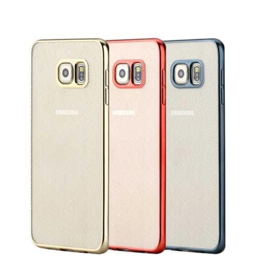 Rock Flame Series Flexi Taske til Samsung Galaxy S6 Edge Plus - Blå Blue