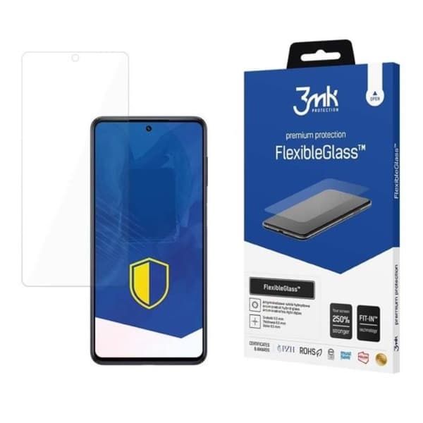 3MK Galaxy M54 Hybrid Okrossbart Glas FlexibleGlass Transparent