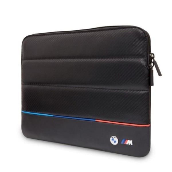 BMW Data Case 14" Sleeve Carbon Tricolor - Sort