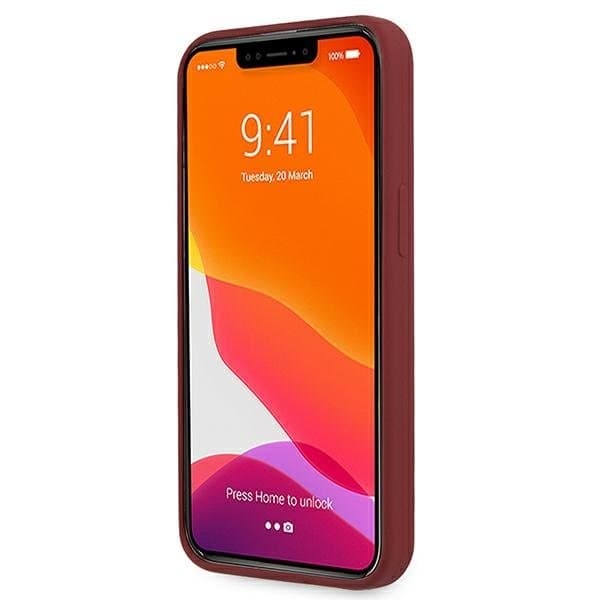 Mercedes Silicone Line Skal iPhone 13 Pro / 13 - Rød Red