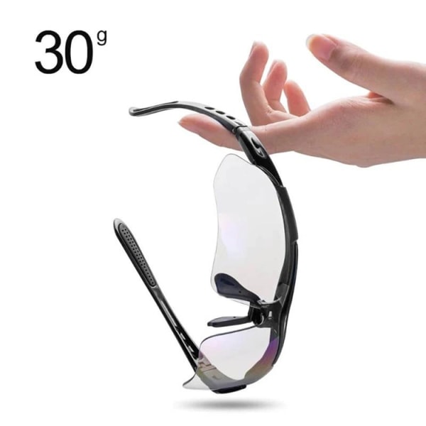 Rockbros photochromic UV400 Cykelbriller - Sort
