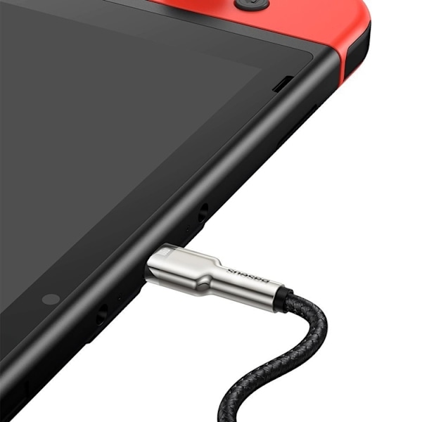 Baseus USB-C till USB-C kabel Cafule Series Metal 100W 5A 2m Svart