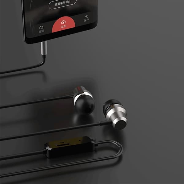 Dudao In-Ear Hörlurar Trådbundena 3.5mm Mini Jack X10PRO Svart