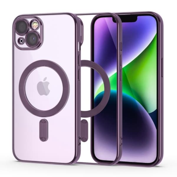 Tech-Protect iPhone 14 Mobilskal Magsafe Shine - Voilet Lila