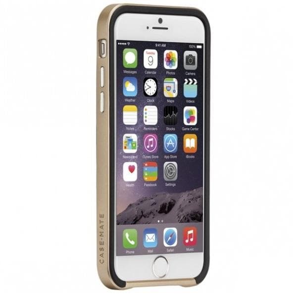 Case-Mate Slim Tough till iPhone 6 / 6S  - Gold Guld