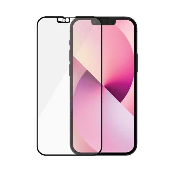 PanzerGlass iPhone 13/13 Pro Härdat Glas Skärmskydd Microfracture Svart
