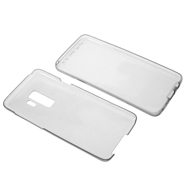 Touchable Front + Back TPU Mobilskal till Galaxy S9 Plus - Grå grå