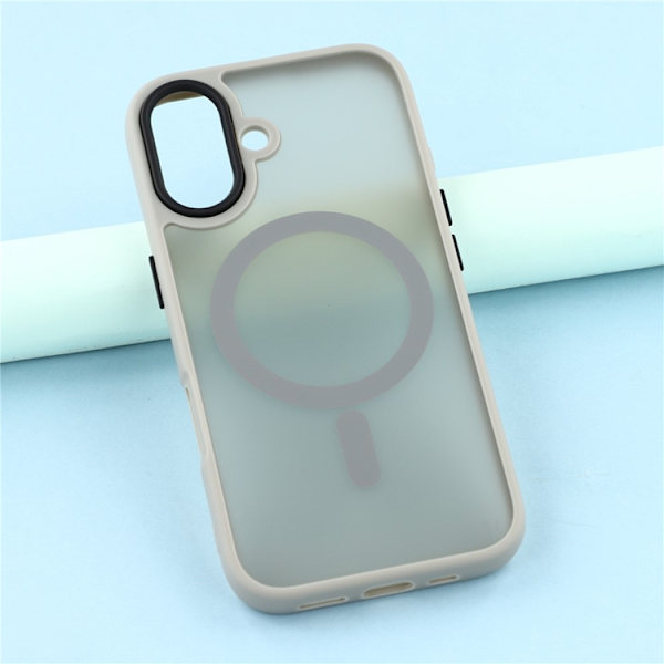 Mobilskal till iPhone 17 MagSafe Skin Touch - Titangrå Grå