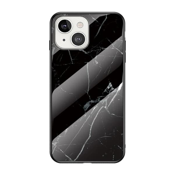 Anti-Scratch Hærdet Glas Skærmbeskytter til iPhone 13 mini - Sort Black