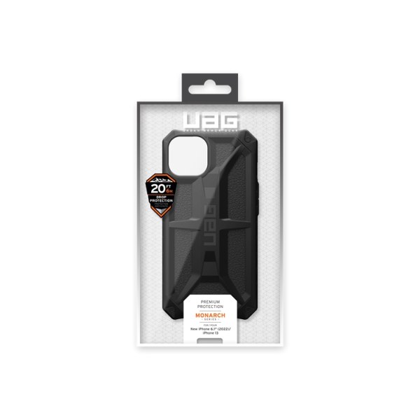 UAG iPhone 13/14 Mobile Case Monarch - musta