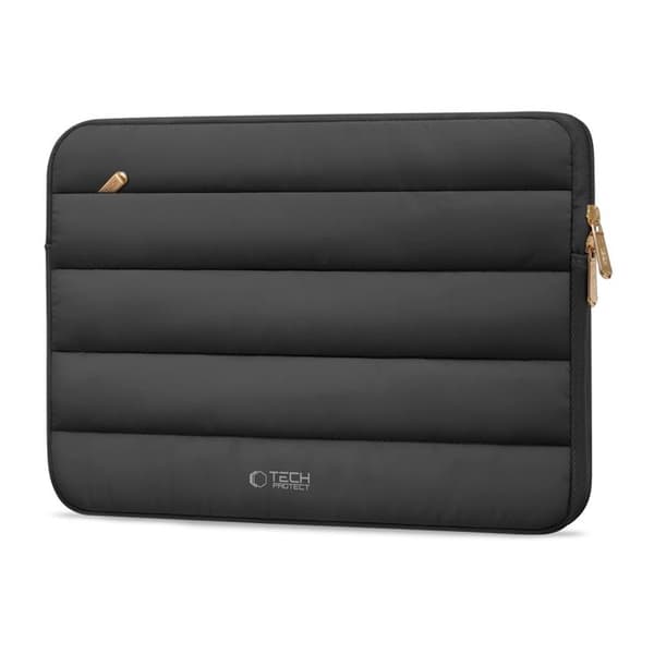 Tech-Protect Computertaske 15"-16" Fluffy - Sort Svart