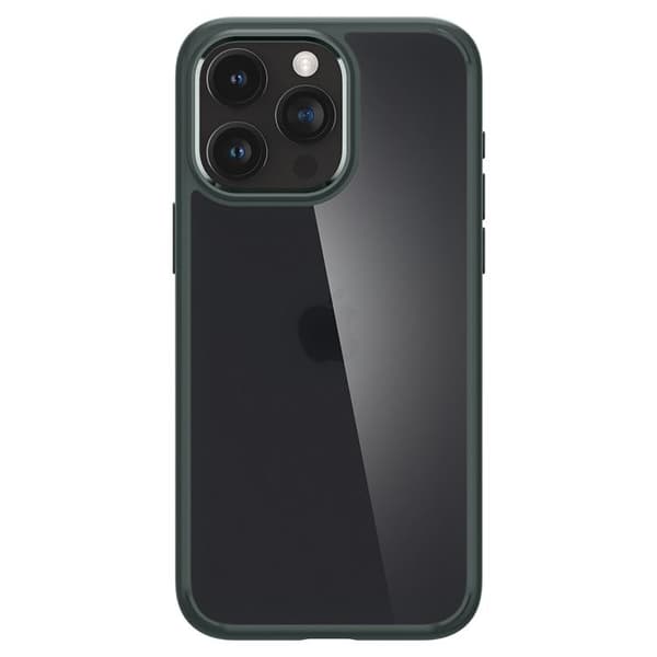 Spigen Mobilskal till iPhone 15 Pro Max Ultra Hybrid - Mörkgrön Grön