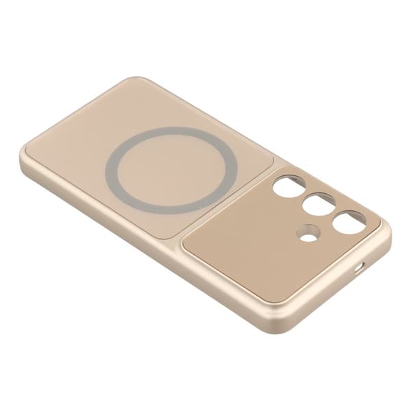 Mobilskal för Samsung Galaxy S26 Magnetiskt PC + TPU - Titan Guld