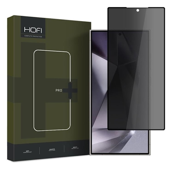 Hofi Galaxy S24 Ultra Härdat Glas Skärmskydd Anti Spy Privacy Svart