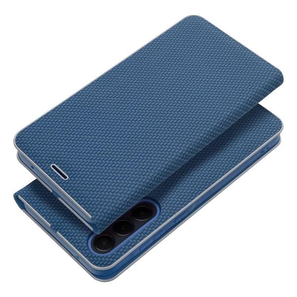 Galaxy XCover 7 Plånboksfodral Luna Carbon - Blå Blå