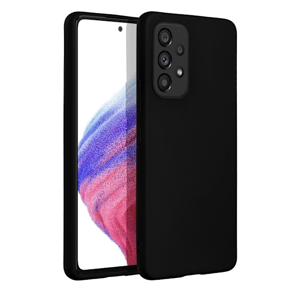 Galaxy A53 5G Cover Forcell Soft Blød Plast - Sort Black