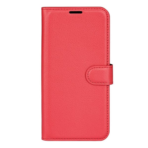 AMORUS Oppo Find X9 Pro 5G Plånboksfodral Konstläder - Röd