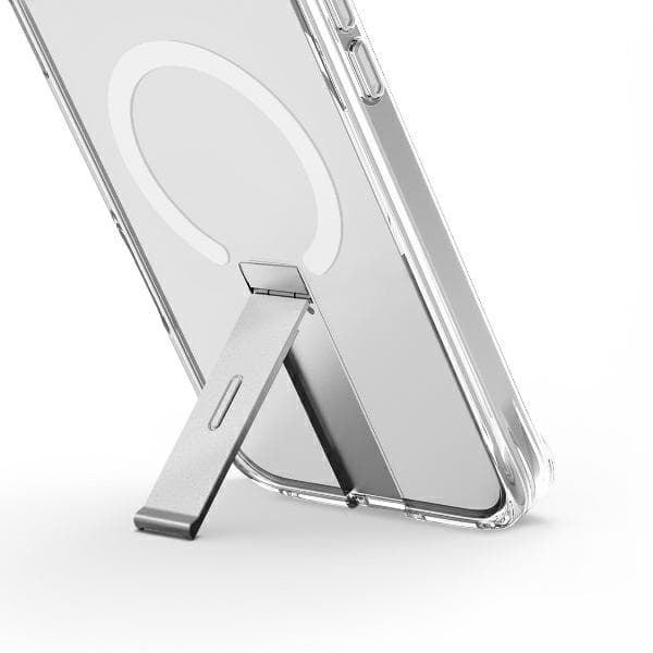 UNIQ Mobilskal till iPhone 16 Pro Max Eleva Vertica Stativ - Clear Transparent