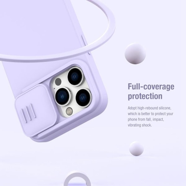 Nillkin iPhone 14 Pro Max Skal Magsafe Magnetic - Blå