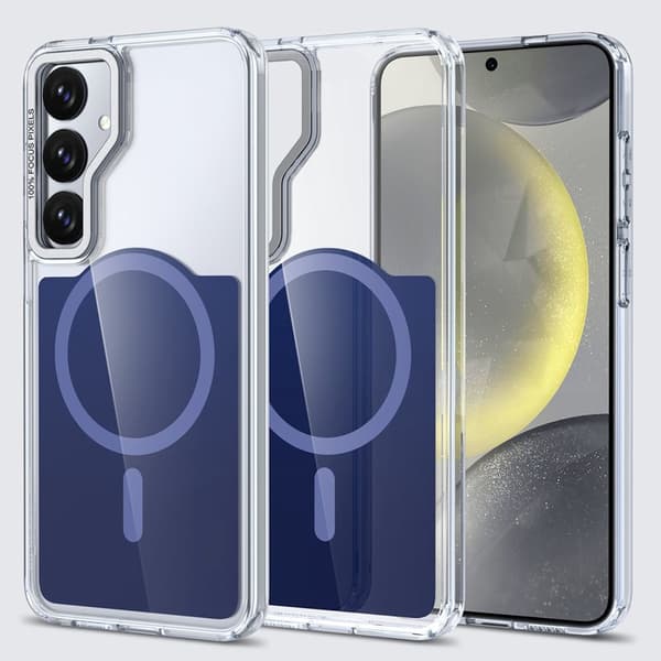 Mobilskal för Samsung Galaxy S26 Plus Magnetiskt Shockproof TPU - Blå