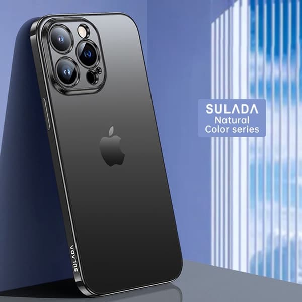 SULADA Nature Series Mobilskal till iPhone 14 Pro Max TPU Svart
