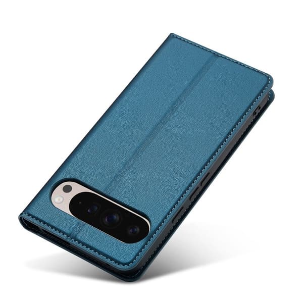 LC.IMEEKE L1 Series Google Pixel 9 Pro XL Plånboksfodral Konstläder - Blå