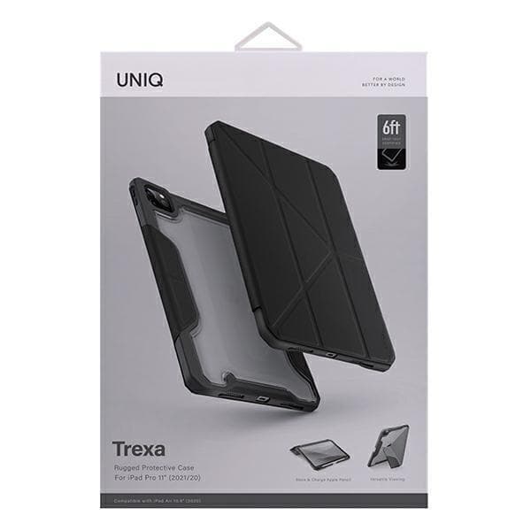 UNIQ Antimicrobial Case iPad Pro 11 2021/2020 - Sort Black