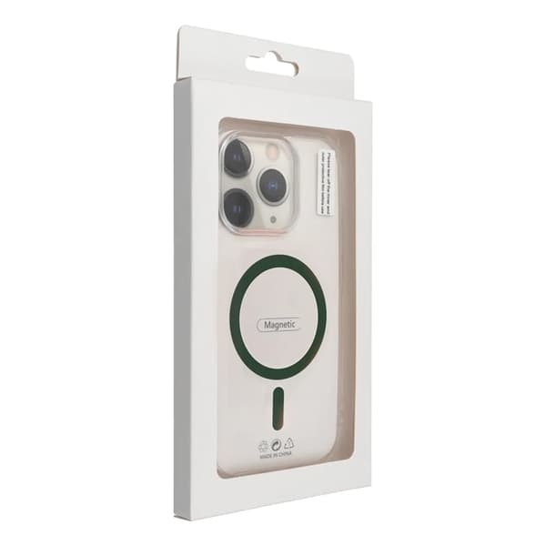 Mobilskal till iPhone 12 Pro MagSafe Drop Glue - Mörkgrön Grön
